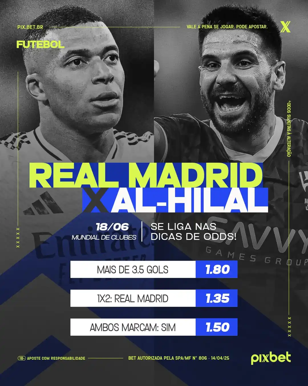 Image from Canal Pixbet Oficial: Estreia do gigante Europeu! 🤩 Real Madrid x Al-Hilal promete emoção....