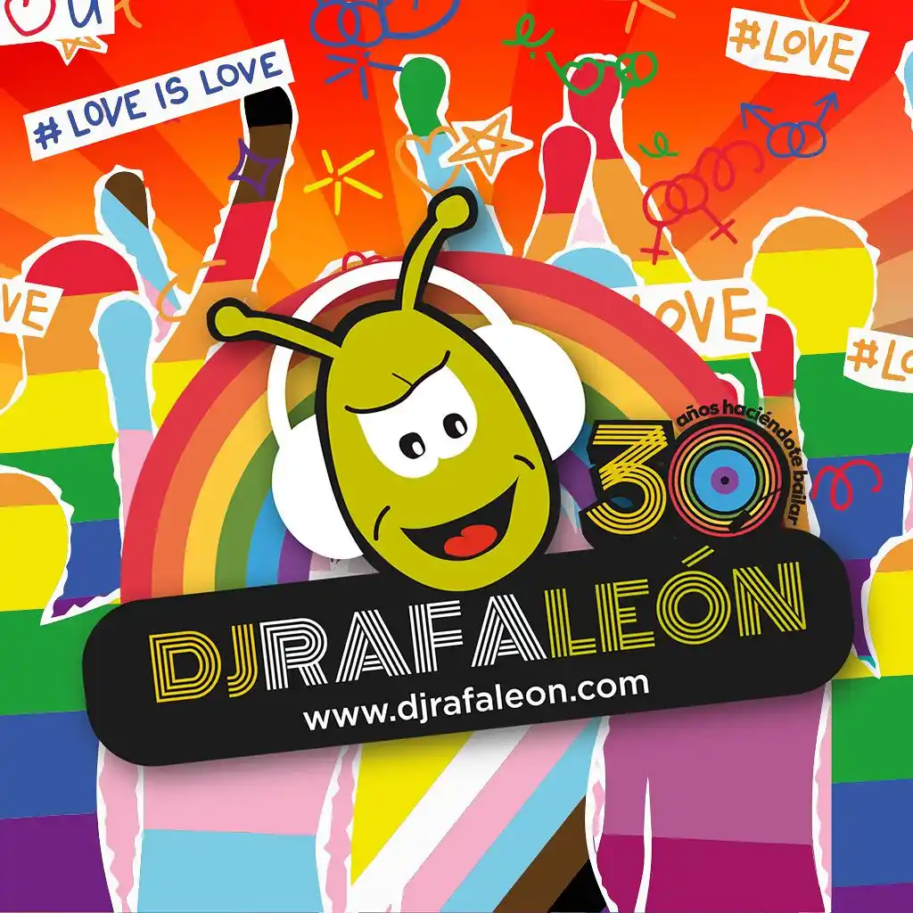 Image from Dj Rafa León : 🌈✨ ¡Feliz Mes del Orgullo 2025! ✨🌈 La música no tiene etiquetas, el ...