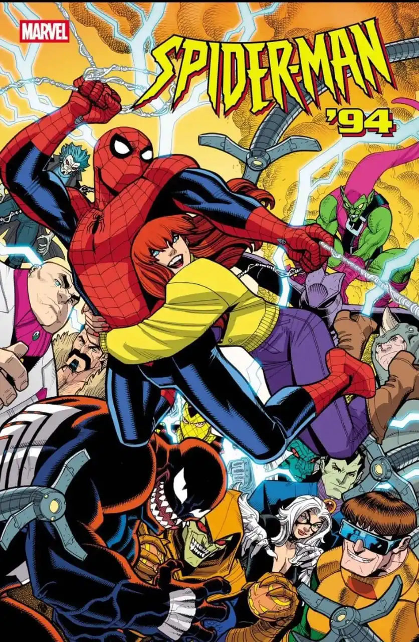 Image from β πππ«ππ₯π πππ«π―ππ₯π’πππ¬ β: First look at *SPIDER-MAN β94* πΈοΈπ¬ * A four-issue *Comic* series. *...