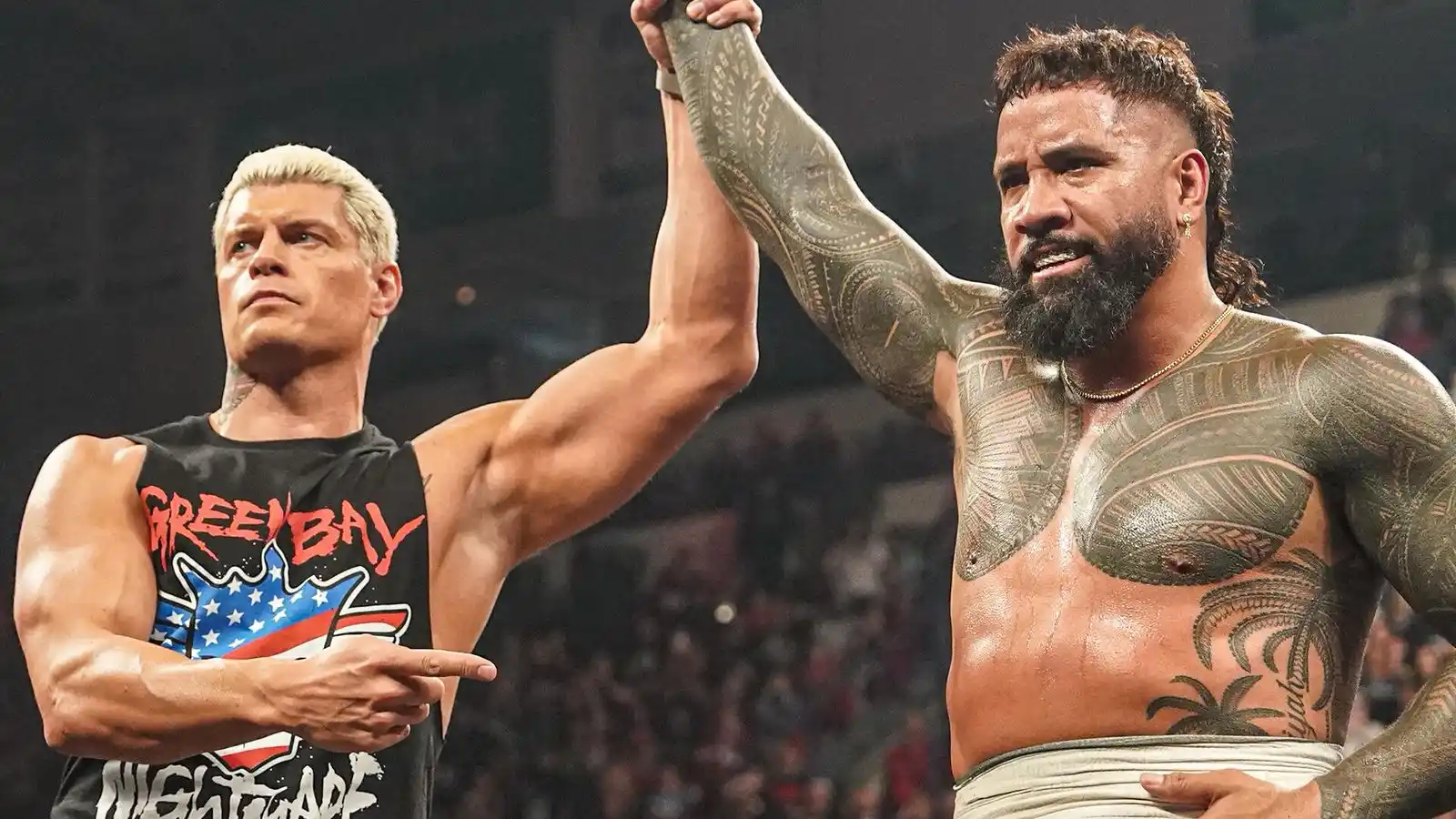 Image from WWE Middle East & Africa: جاي أوسو و أسكا يتأهلان لنصف نهائي بطولتي ملك وملكة الحلبة! إليكم النت...