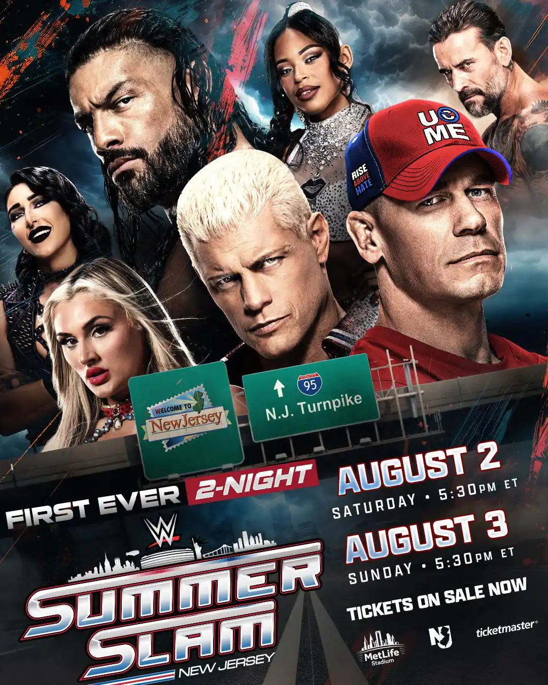 Image from WWE : Get your individual event tickets for SummerSlam NOW! 🔥 🎟️ https://...