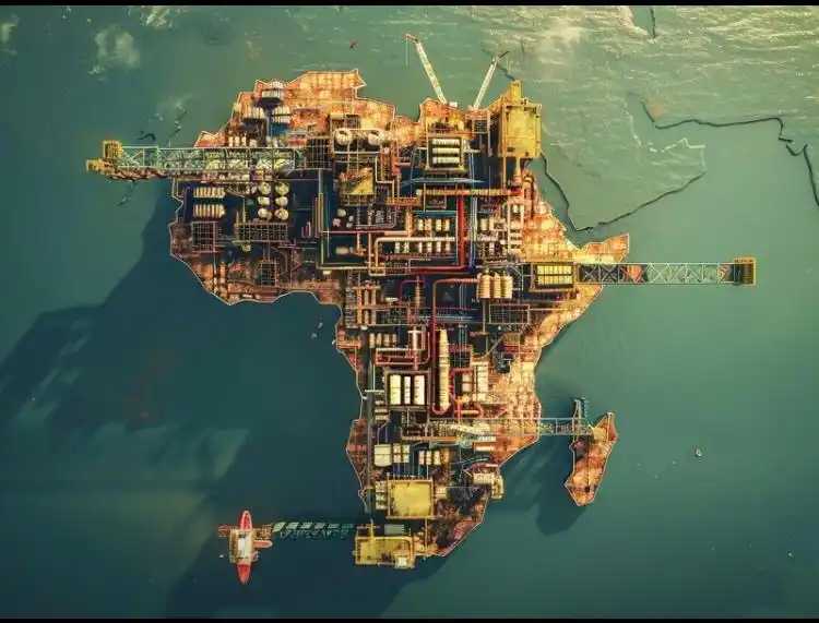 Image from African & Caribbean Energy Network : Gulf Cooperation Council (GCC) nations – notably, the UAE, Saudi Arabi...