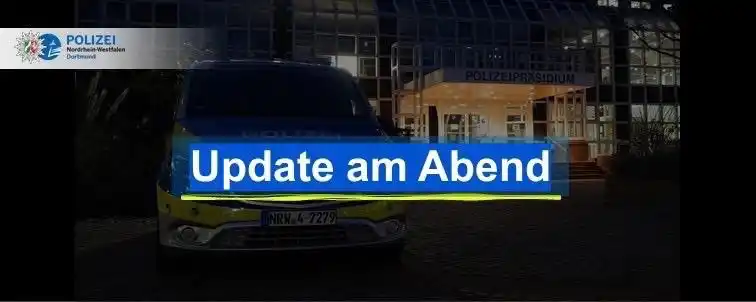 Image from Polizei NRW Dortmund: Guten Abend 🌆 Hier unsere heutigen Meldungen:  1️⃣ Zeugenaufruf nach ...