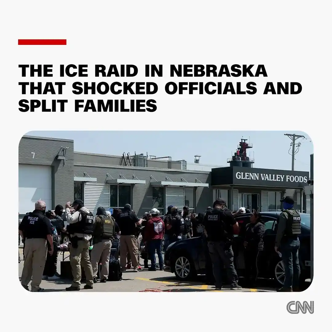 Image from CNN: In Omaha, Nebraska, the impacts of the mass immigration raid on Glenn ...