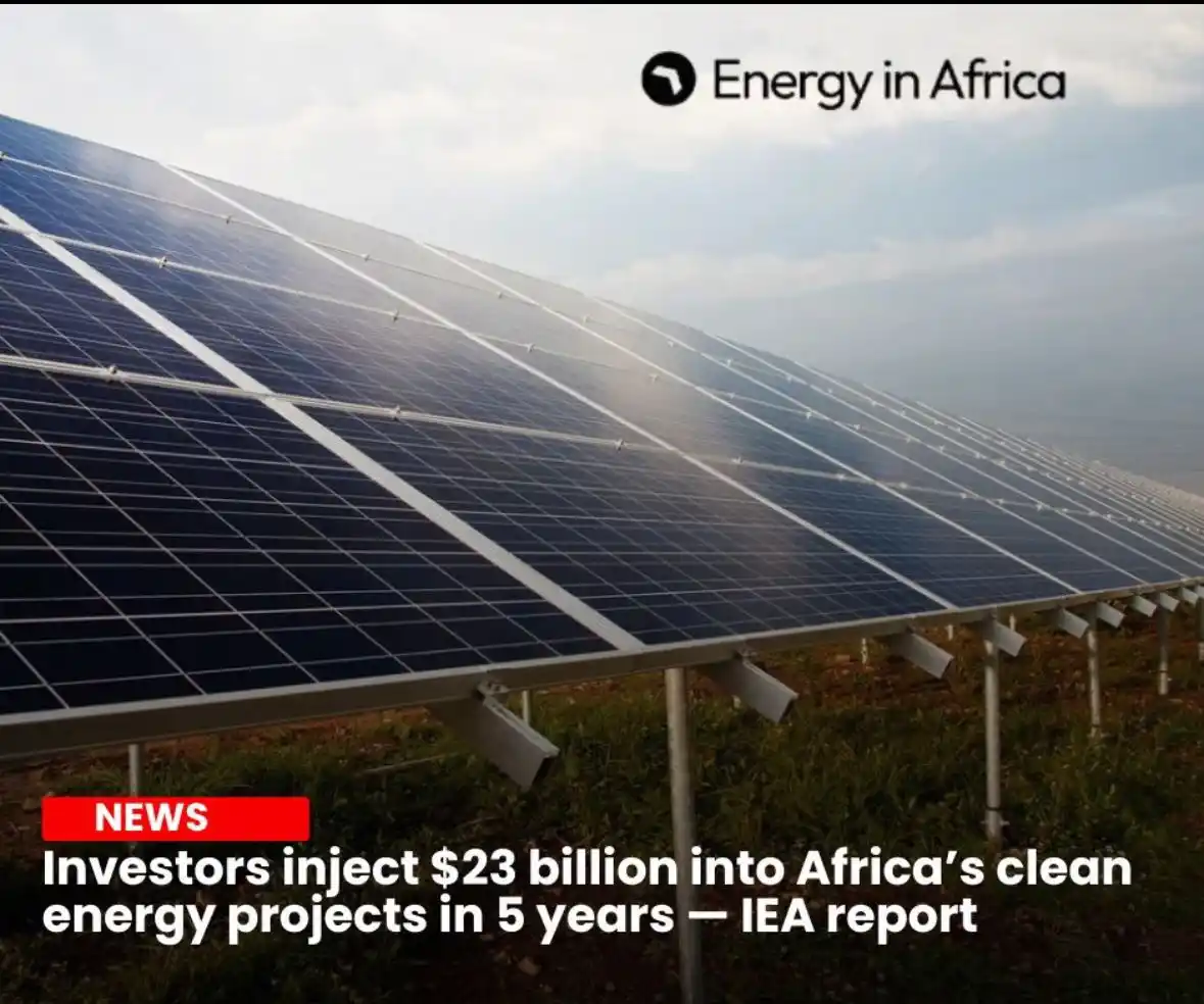 Image from African & Caribbean Energy Network : Investors inject $23 billion into Africa’s clean energy projects in 5 ...