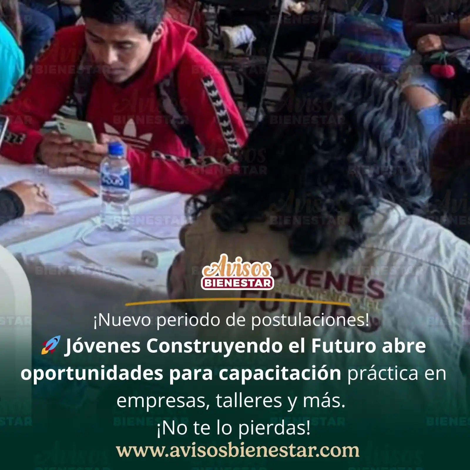 Image from Avisos Bienestar: 🚀 ¡Jóvenes Construyendo el Futuro abre nuevo periodo de postulaciones...