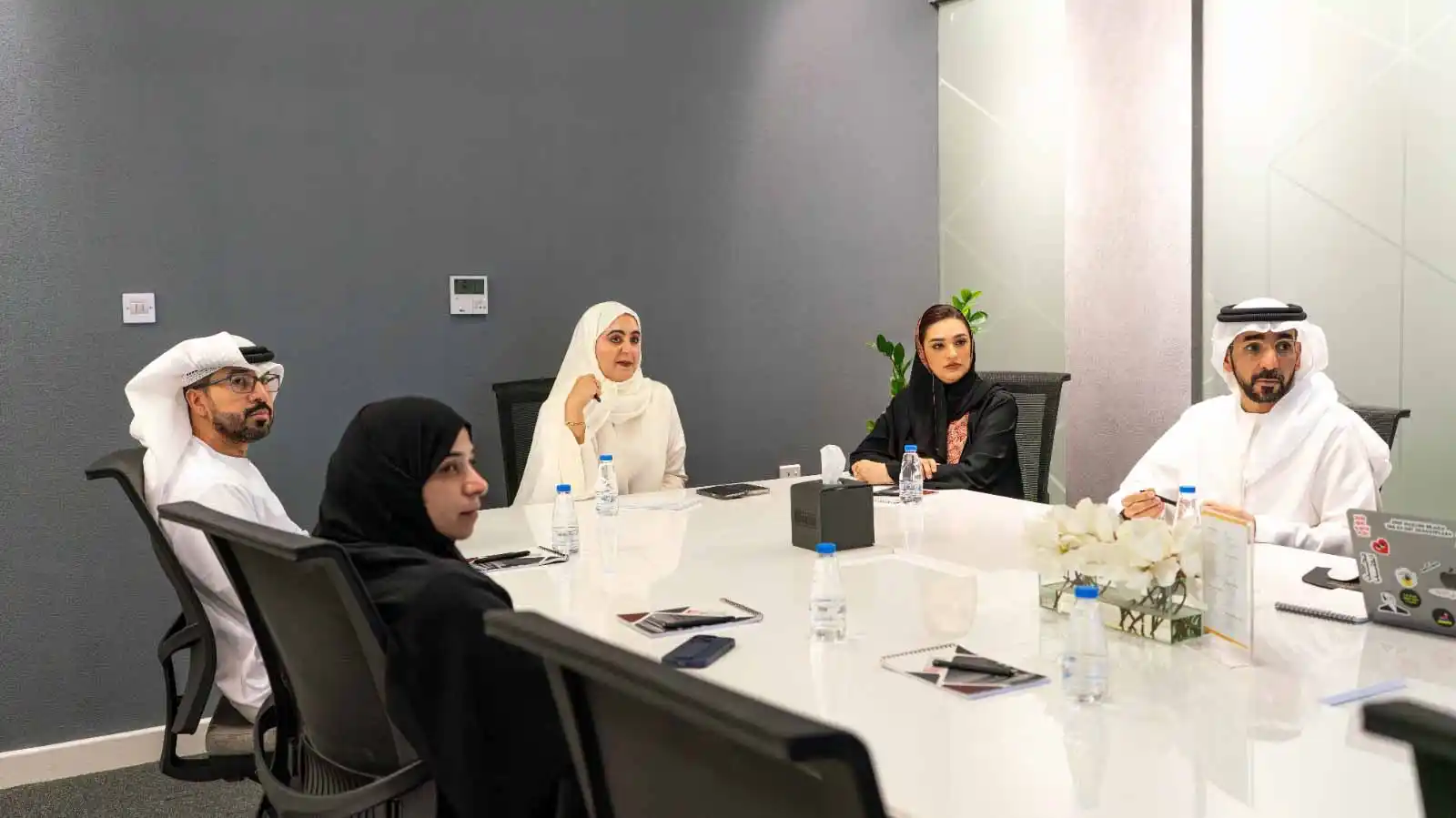 Image from Sharjah24: خلال اجتماعه الثاني الذي عُقد ضمن دورته التاسعة، استعرض مجلس إدارة جمع...