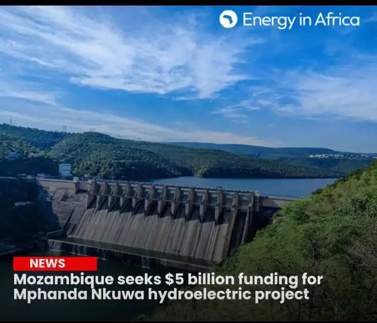 Image from African & Caribbean Energy Network : Mozambique seeks $5 billion funding for Mphanda Nkuwa hydroelectric pr...