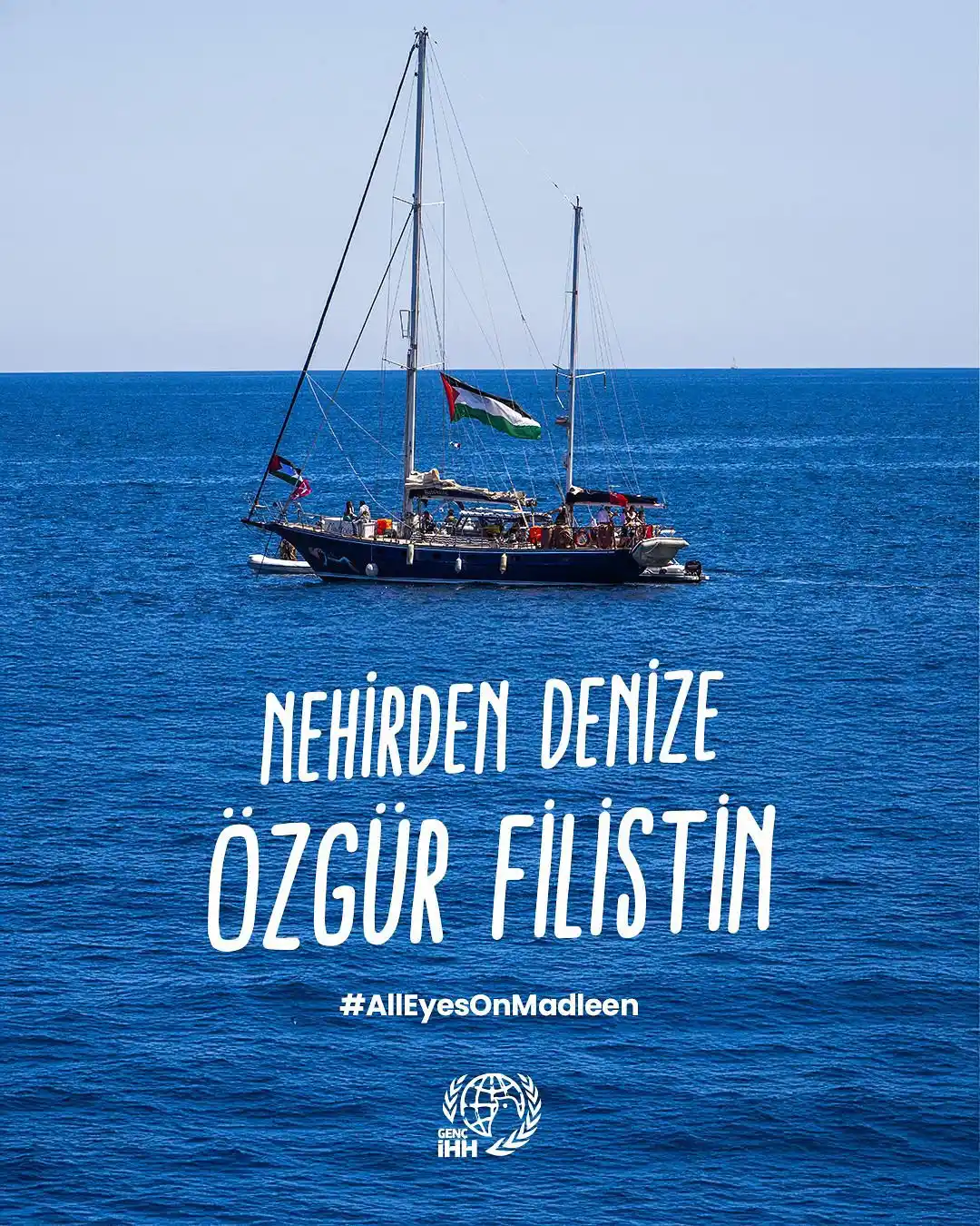 Image from Genç İHH: Nehirden denizde özgür Filistin! <a class="text-blue-500 hover:underli...