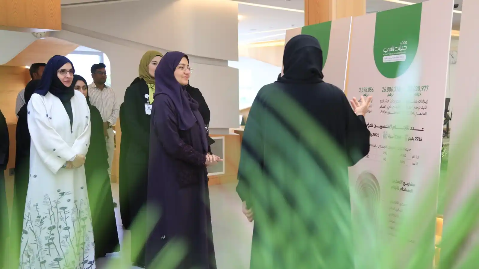 Image from Sharjah24: نظمت مؤسسة الشارقة للتمكين الاجتماعي جولة تعريفية بمشروعها الوقفي "جير...