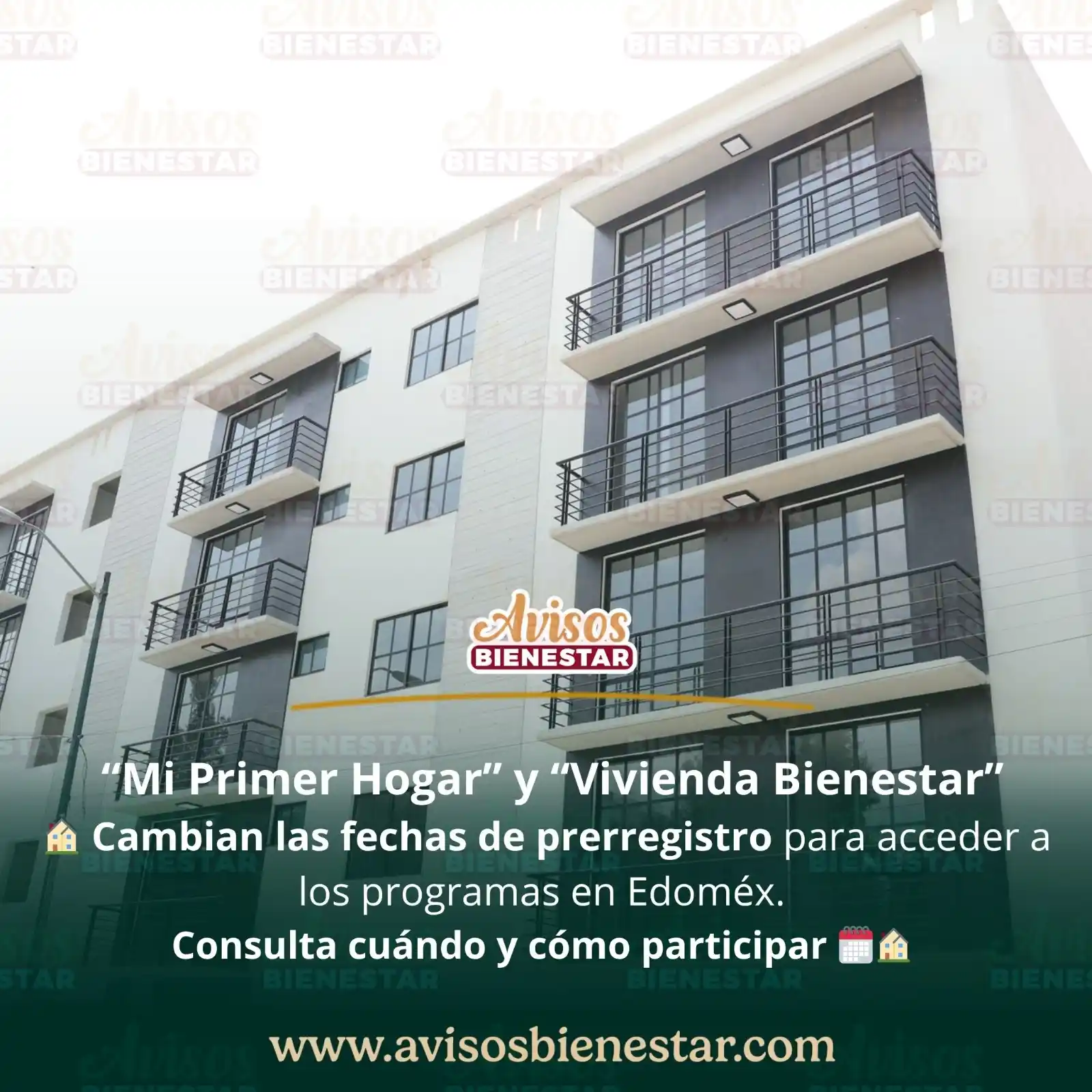 Image from Avisos Bienestar: 🏡 ¡Nuevas oportunidades en vivienda! Del 9 de junio al 8 de julio, s...