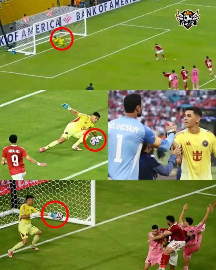 Image from CLUB WORLD CUP: OFFICIAL — HISTORIC... Oscar Ustari becomes the first goalkeeper to sa...