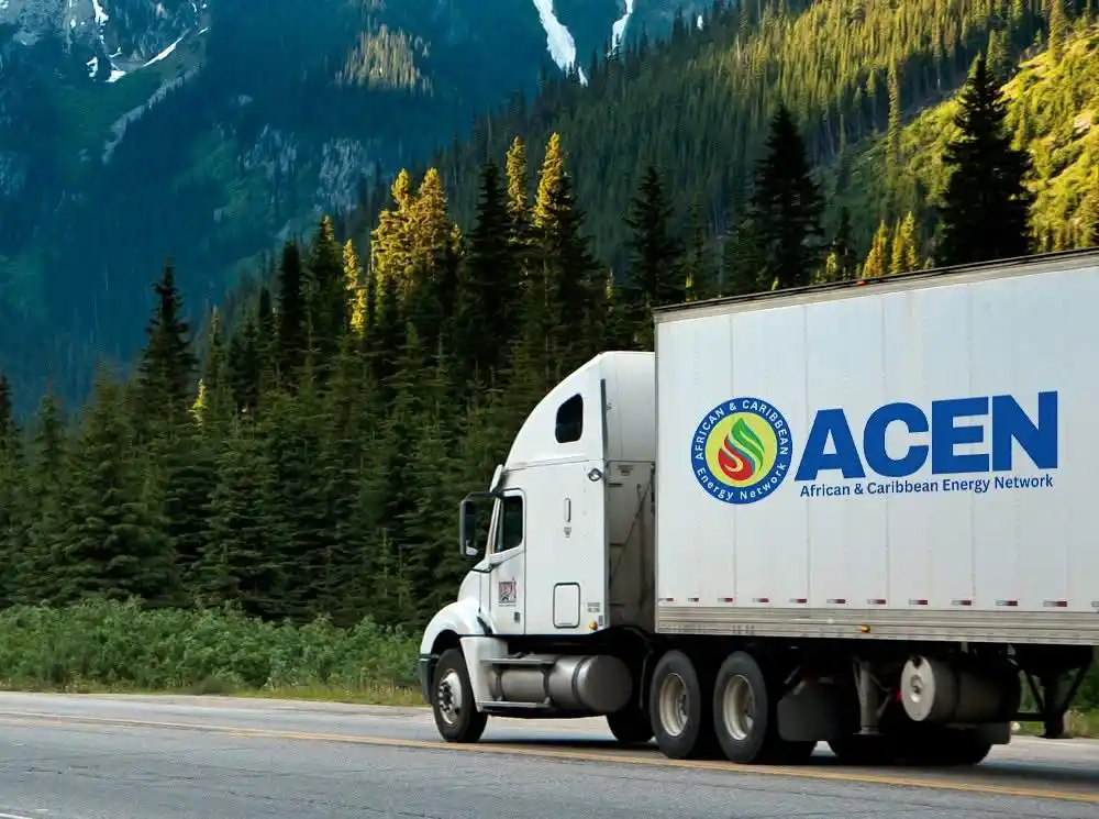 Image from African & Caribbean Energy Network : 🚚 On the road to a brighter future with ACEN!   The African & Caribbe...