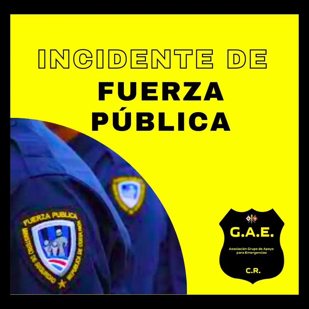 Image from Reportes Emergencias CR y novedades en Rutas Nacionales: 🔫🔴 Pavas, Lomas del Río. En una alameda que llaman "los pitufos". Se...
