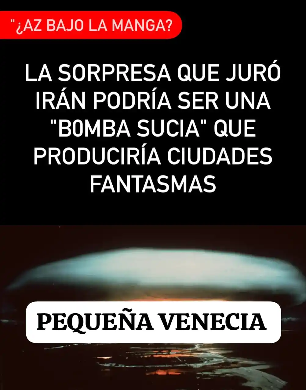 Image from PEQUEÑA VENECIA: *PEQUEÑA VENECIA* https://whatsapp.com/channel/0029VagZgBiGehEMJ403ZL0...