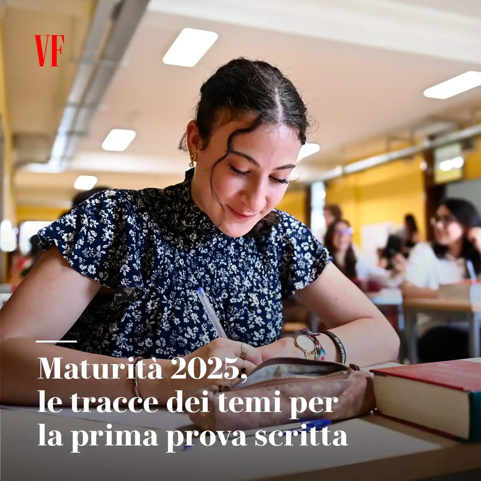 Image from Vanity Fair Italia: Per oltre 500mila ragazzi è il giorno dell'esame di maturità. Sette le...