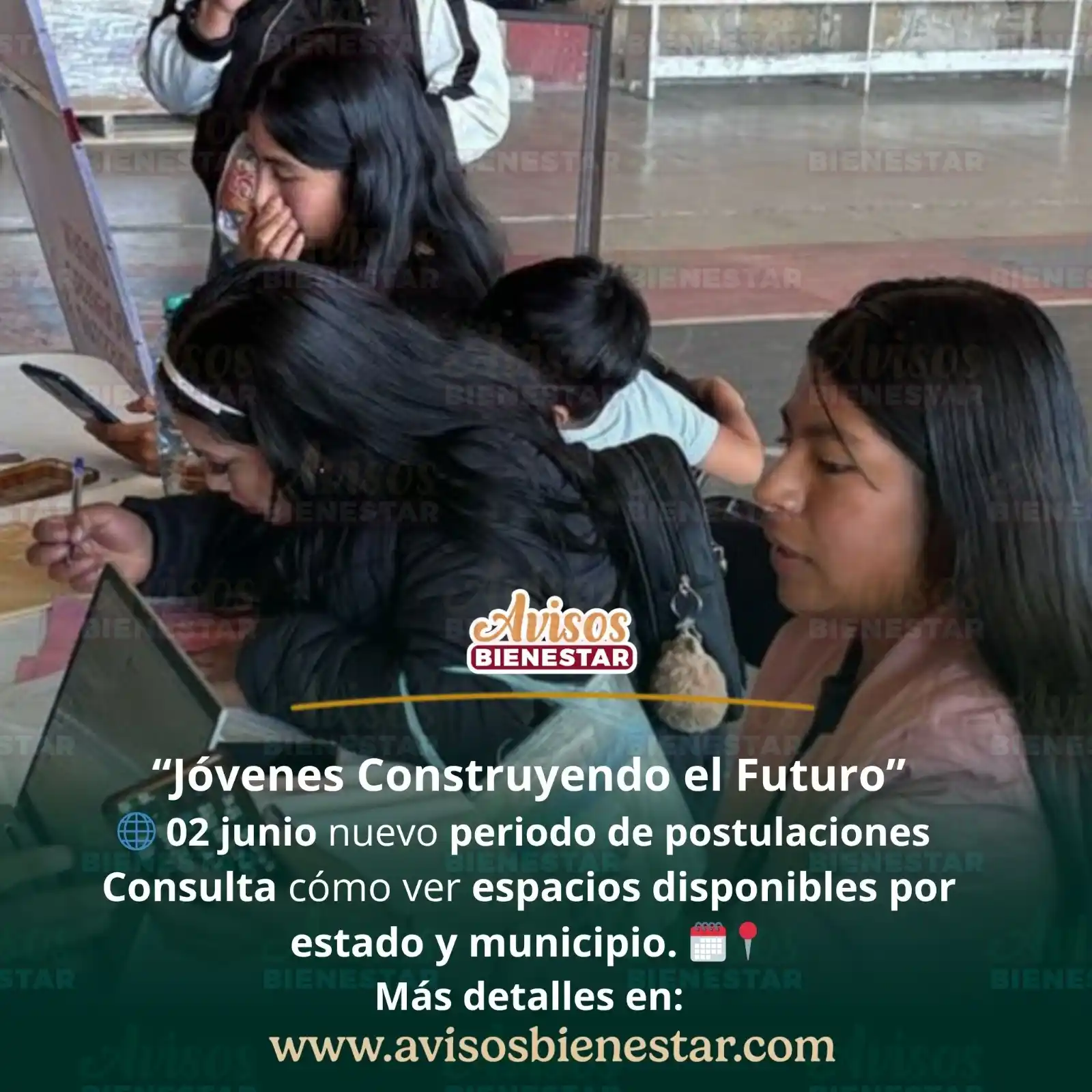 Image from Avisos Bienestar: Revisa así los espacios disponibles y guía para postularte. 🛠️ <a cl...