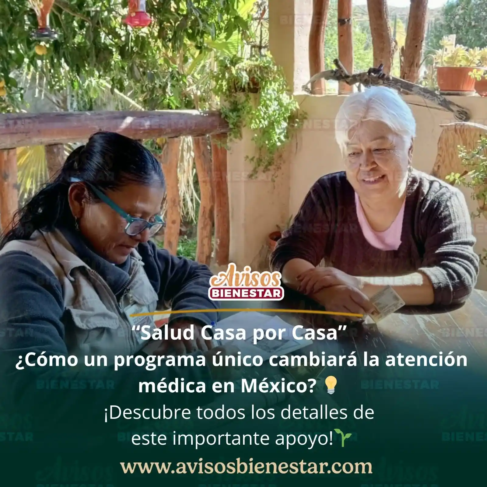 Image from Avisos Bienestar: 🌍 ¡Salud Casa por Casa: El programa de prevención más grande del mund...