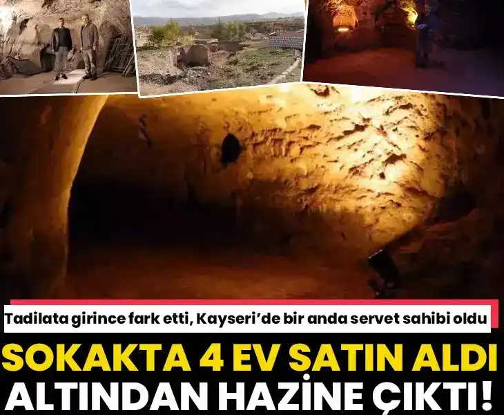 Image from gazetevatancom: 🏡SATIN ALDIĞI EVİN ALTINDAN HAZİNE ÇIKTI 🔗Tadilata girişince keşfet...