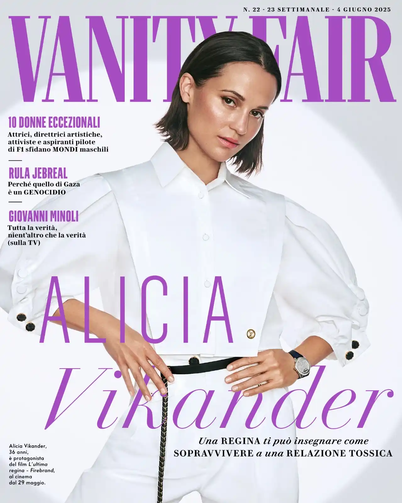 Image from Vanity Fair Italia: Sullo schermo è l’ultima moglie di Enrico VIII, l’unica che ha resisti...