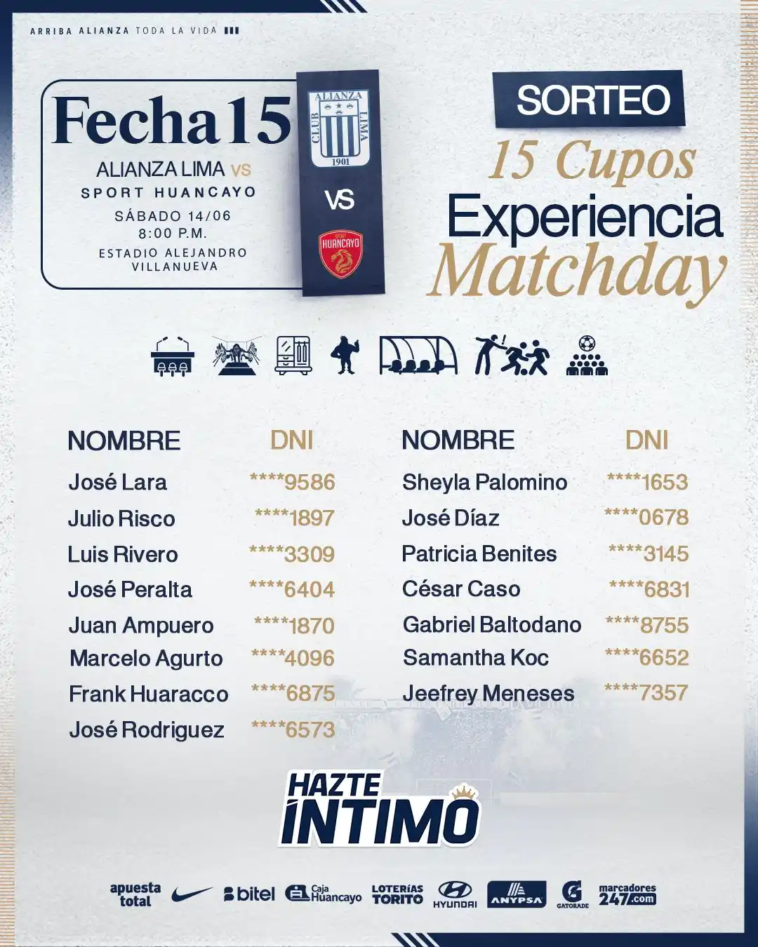 Image from Club Alianza Lima Oficial: ยก๐๐๐๐๐๐๐ ๐๐๐๐๐๐๐๐๐ ๐๐๐๐๐ ๐๐๐! ๐๐พ๐ Felicita...