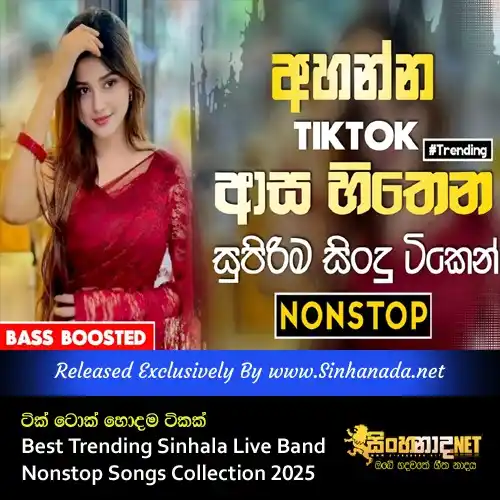 Image from Sinhanada.net: Tik Tok Hodama Tikak Best Trending Sinhala Live Band Nonstop Songs Col...