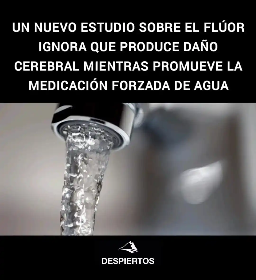 Image from 💥DESPIERTOS💥: *💥⚠️💧☠️ Un nuevo estudio sobre el flúor ignora que produce daño cere...
