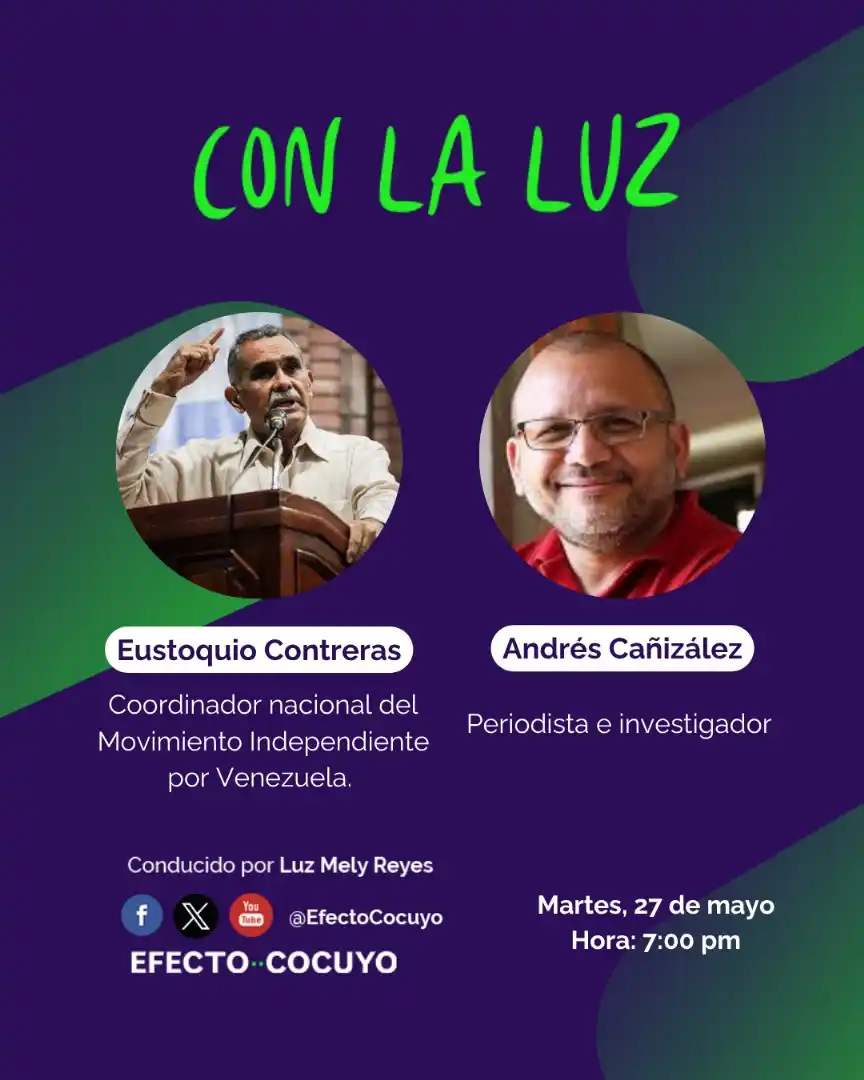 Image from Efecto Cocuyo: Venezuela después del 25 de mayo. ¿Y ahora qué? Este <a class="text-b...