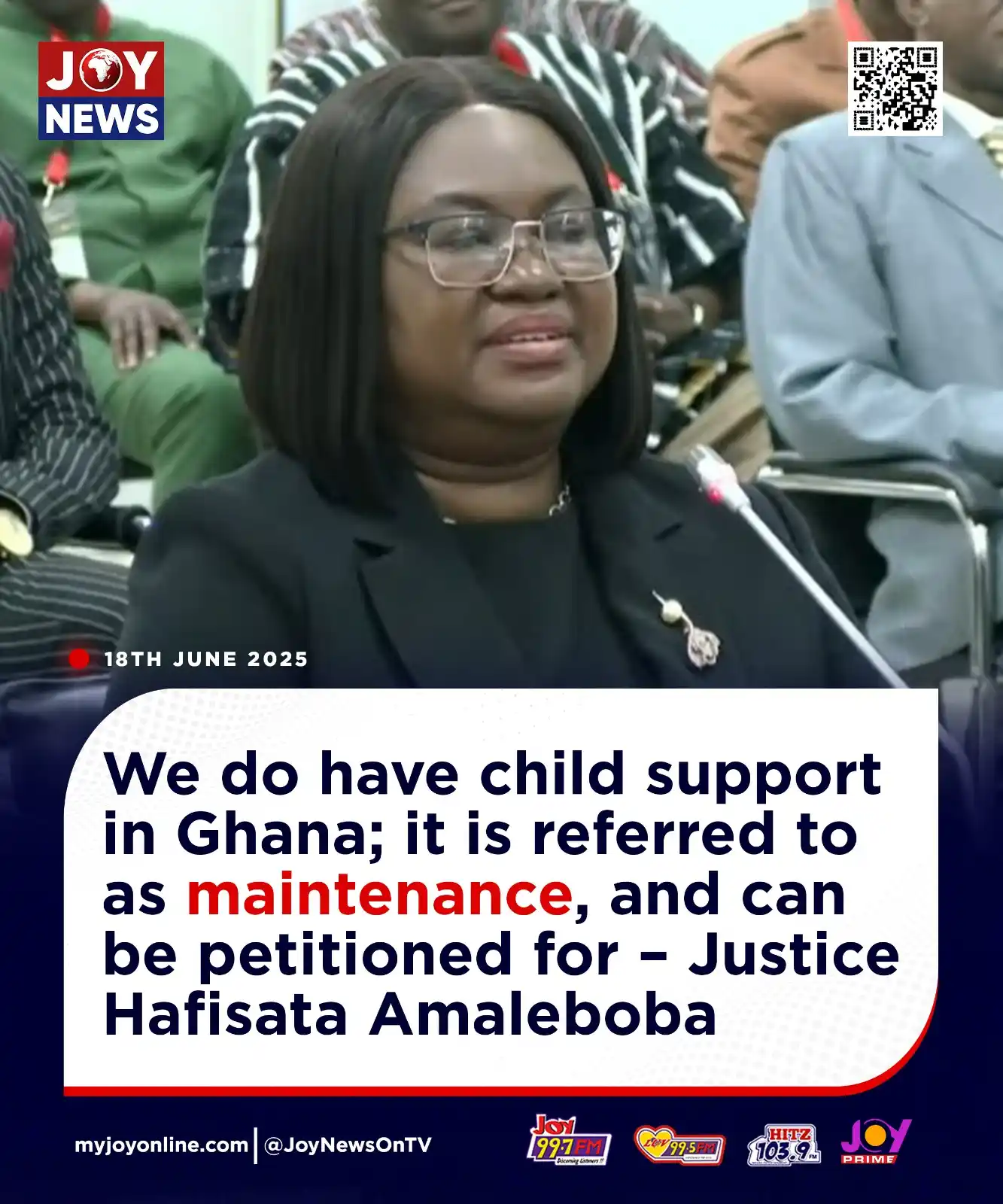 Image from Myjoyonline: We do have child support in Ghana; it is referred to as maintenance, a...