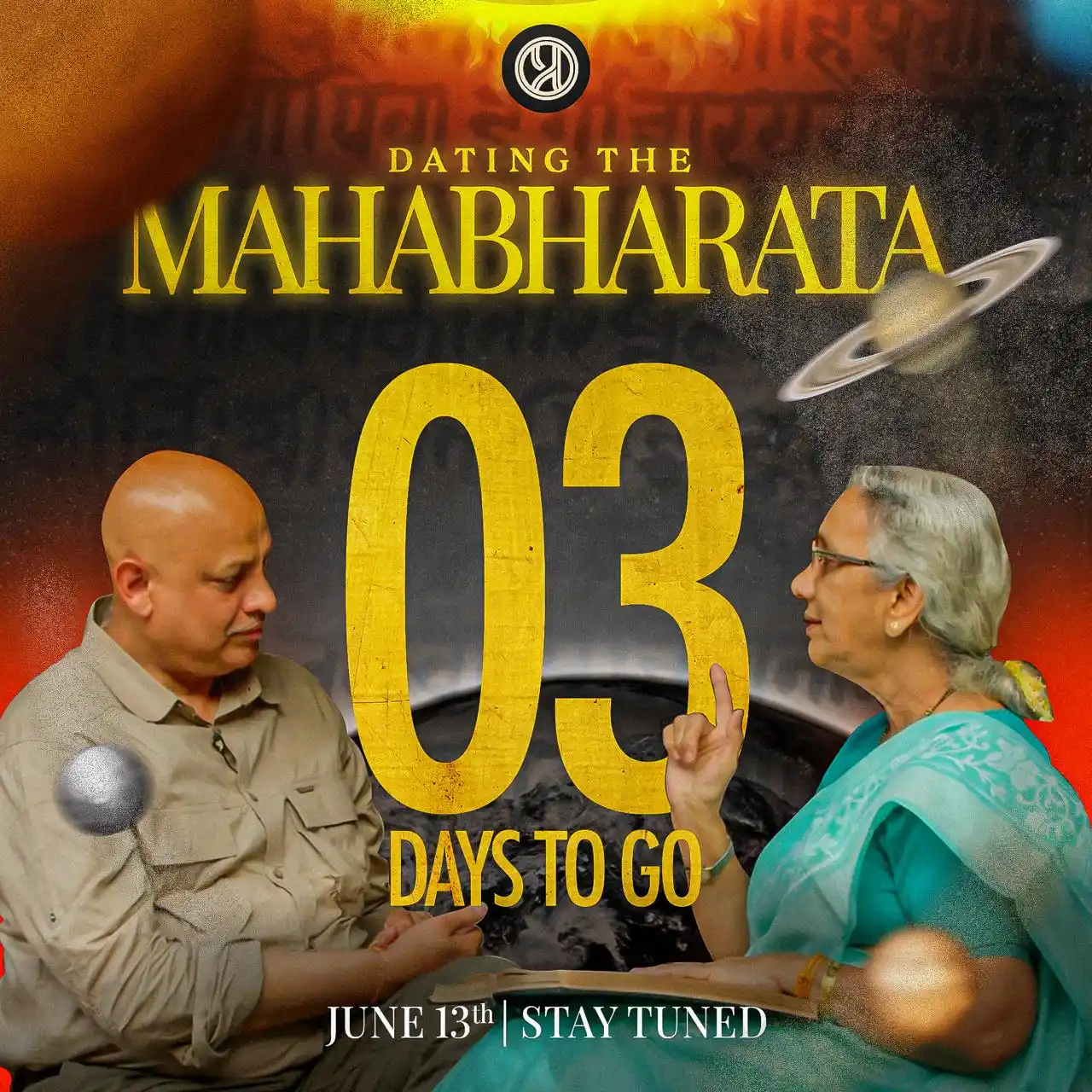 Image from Prachyam: What is the exact date of Mahabharat? Reminder button: https://surl.li...