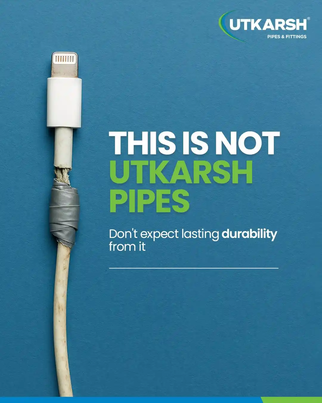 Image from Utkarsh India Limited: You’ve seen this wire. Frayed, taped, and hanging by a thread - litera...