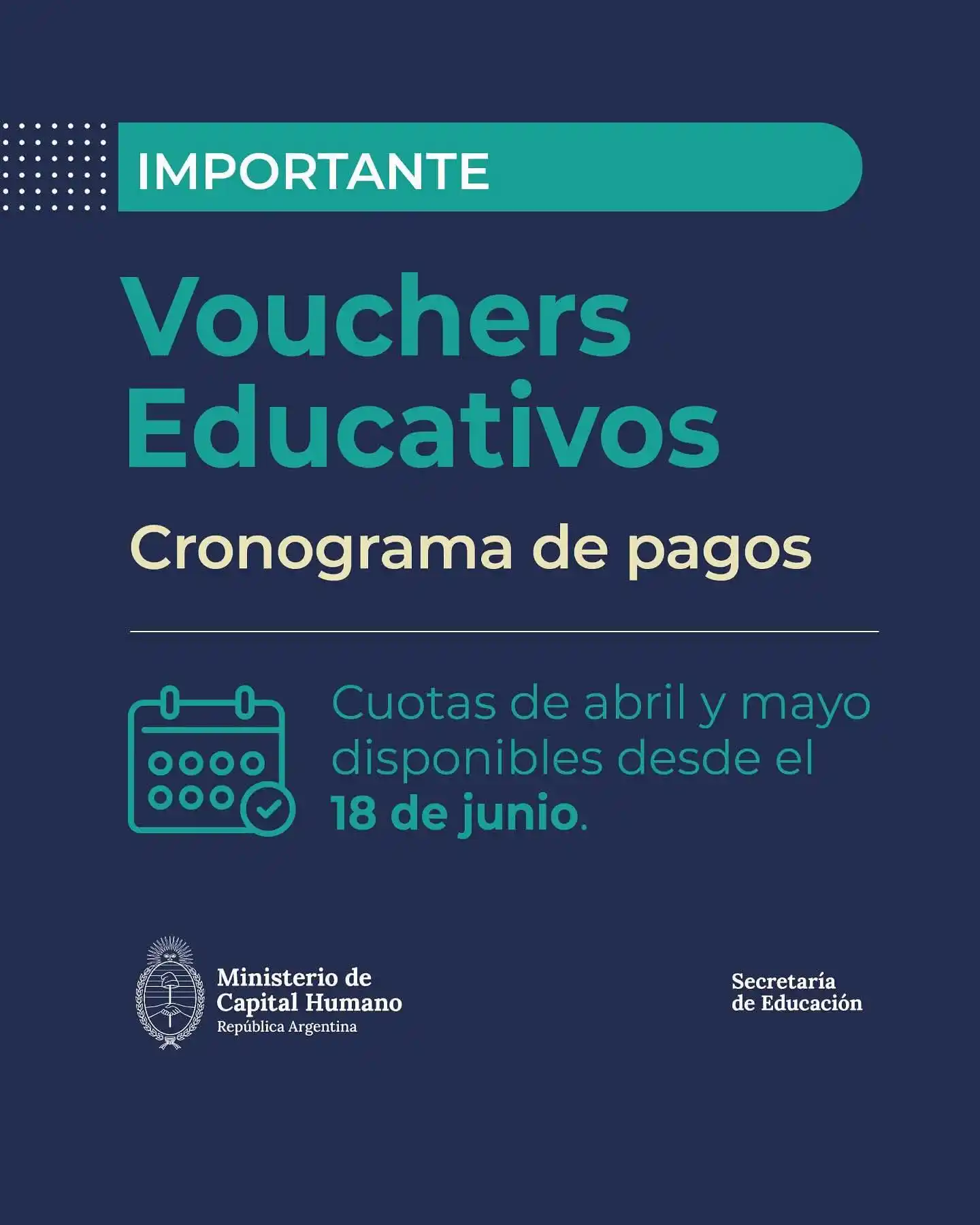 Image from La Campora Arroyo Seco✅: A partir *hoy* 18 de junio, las familias adjudicadas en el programa Vo...