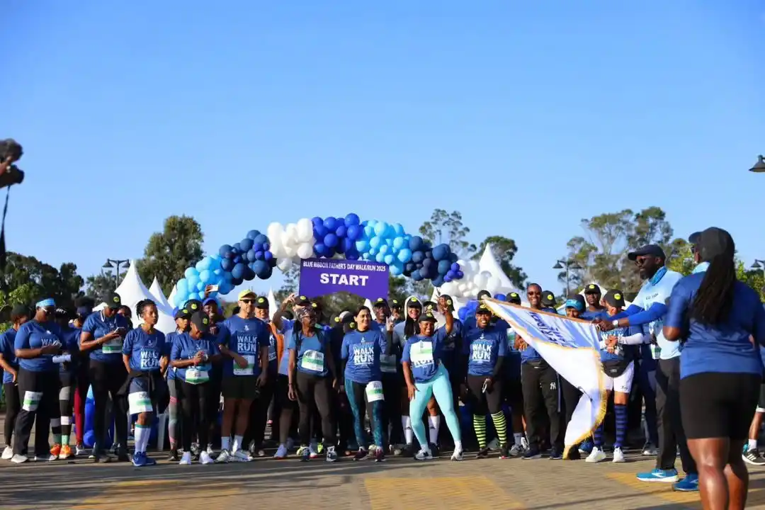 Image from BLUE RIBBON Actives Channel 💙: A time was had on the 2nd Annual Blue Ribbon Father’s Day Run/Walk for...