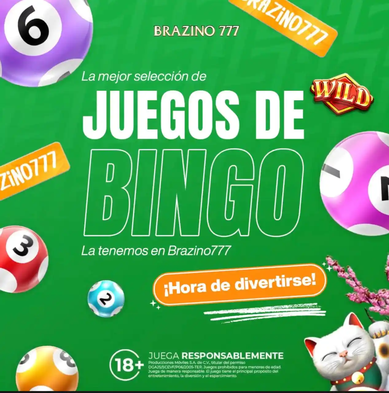 Image from Brazino777 México: 📢 Alerta: se viene el combo bingo extremo 🎱 Fortune Bingo, Candylan...