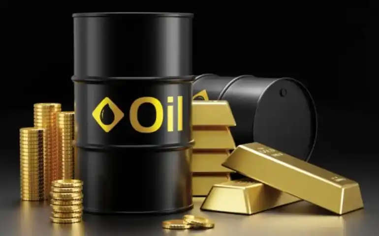 Image from صحيفة الجزيرة Al Jazirah: *المخاوف من تعطُّل الإمدادات ترفع أسعار النفط.. واستقرار أسواق الذهب* ...