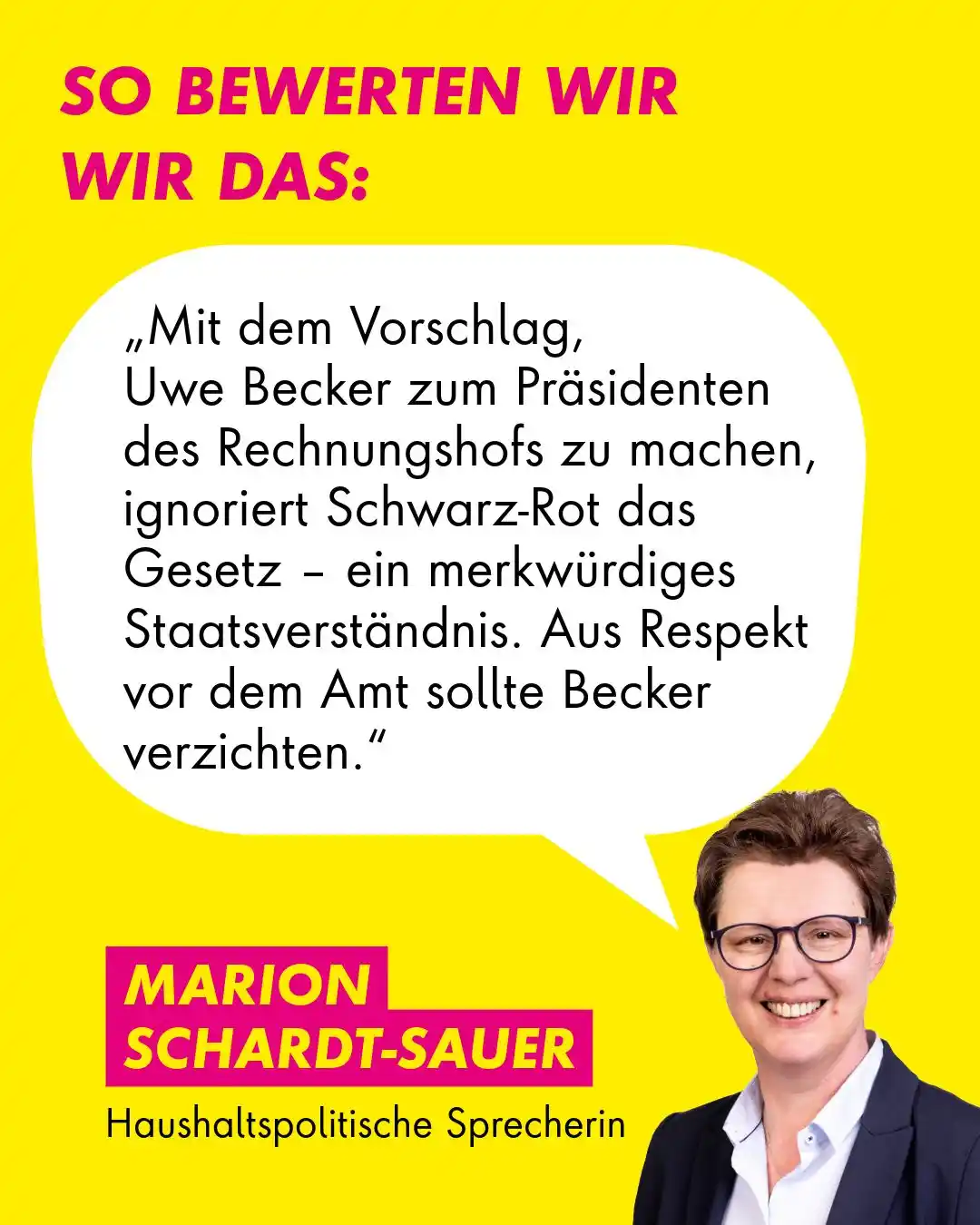Image from FDP-Fraktion Hessen: 🛑 CDU-Staatssekretär Uwe Becker soll neuer Präsident des Landesrechnu...