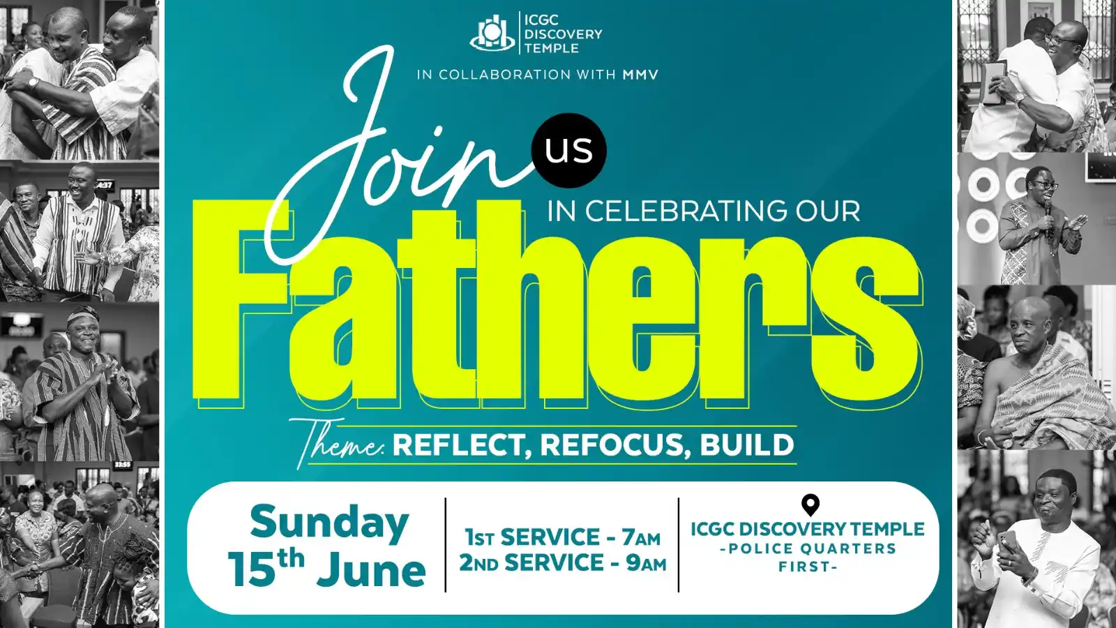 Image from ICGC Discovery Temple: Celebrate Dad 👨🏾🍼 this Father’s Day! Join us for a special Sunday ...