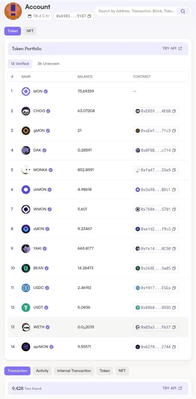 Image from AIRDROP CRYPTOCURRENCY KADAL🦎: Check nft, token verified monad testnet kalian disini 👇🏻 https://te...