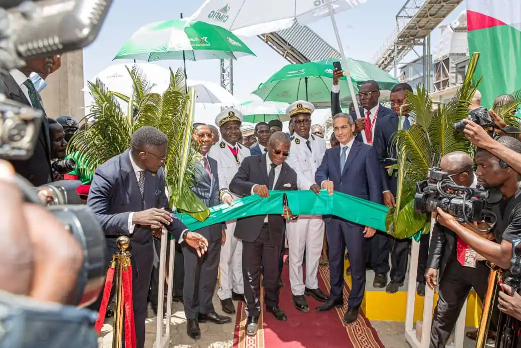 Image from La Voix Des Entreprises: 🇨🇲 *PRODUCTION DE CLINKER : CimenCam inaugure sa première usine d’un...
