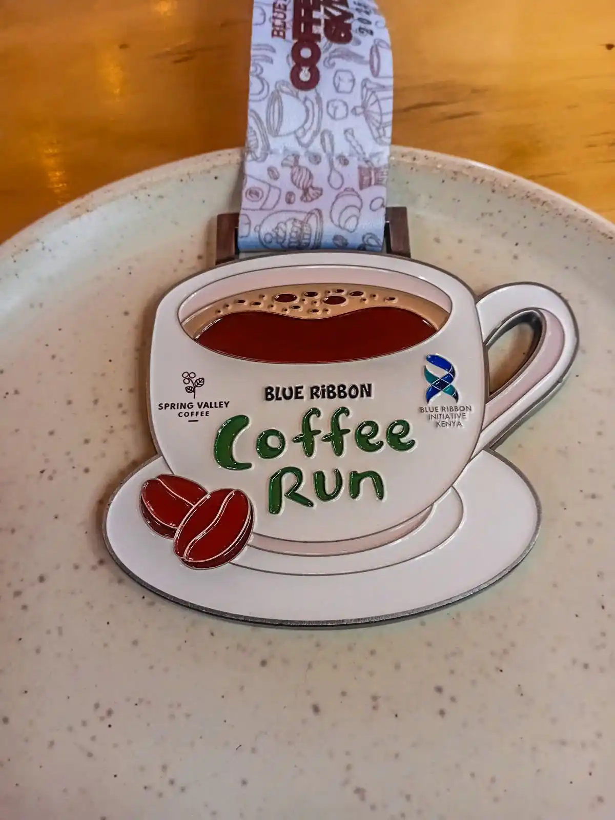 Image from BLUE RIBBON Actives Channel 💙: ☕ *COFFEE RUN IS BACK* 🏃 – Sat 30th August 2025 Now with a NEW route...