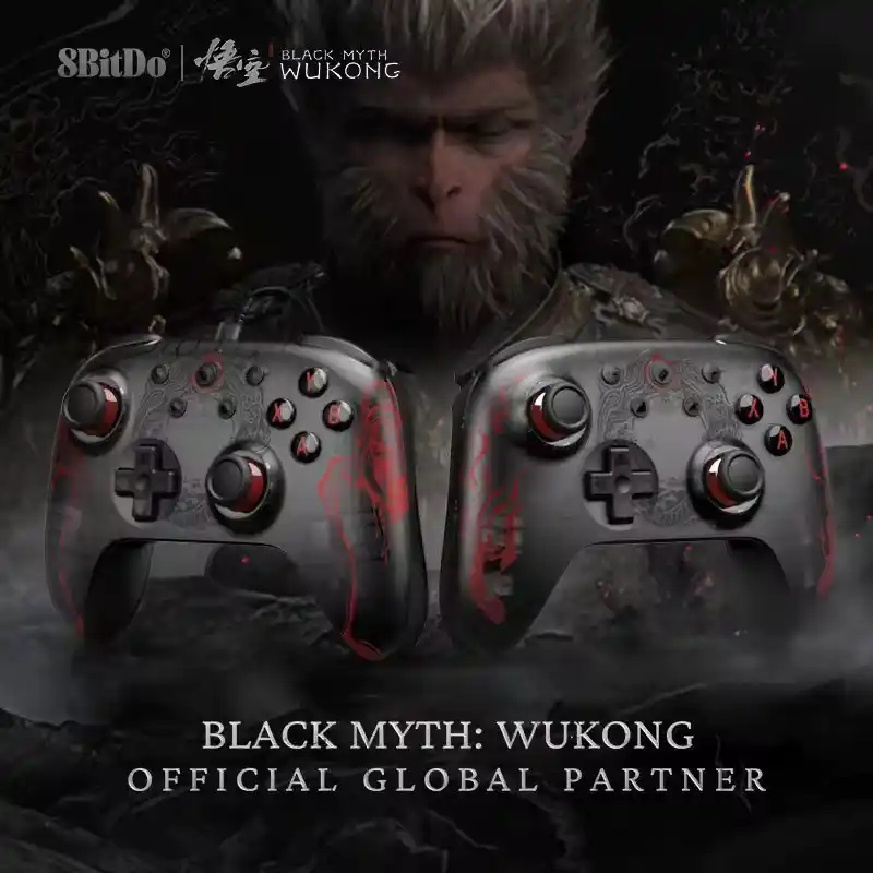 Image from Caça Preço Do Rocha !: Controle 8BitDo Ultimate C Wukong sem fio com bateria  R$ 133  Cupom: ...