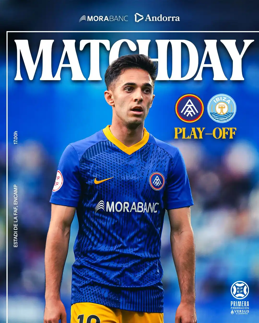 Image from FC Andorra: 🚨 𝗗𝗜𝗔 𝗗𝗘 𝗣𝗔𝗥𝗧𝗜𝗧!  🆚 UD Ibiza ⏰ 17h 🏟️ Estadi de la FAF �...