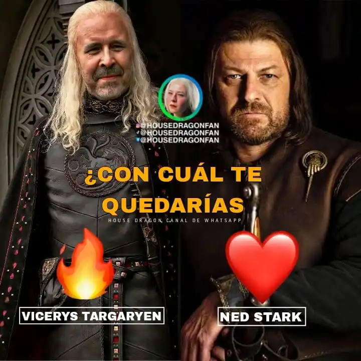 Image from HOUSE DRAGÓN FANÁTICOS 🛡️: *DINÁMICA..!* ¿SI PUDIERAS SER UN ESPERMATOZOIDE DE QUIEN SERIAS?😂👁...