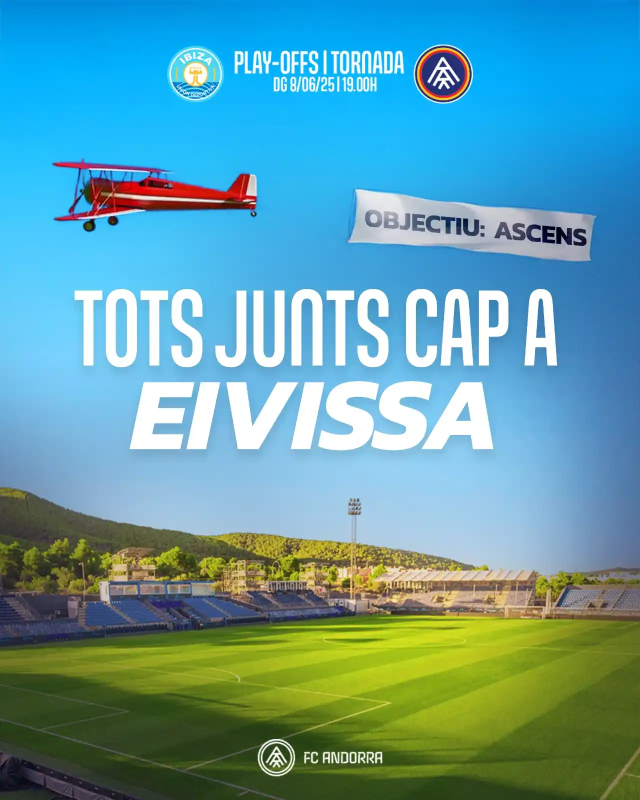 Image from FC Andorra: 🎫 El FC Andorra assumirà el cost de l'entrada de tots els seus aficio...