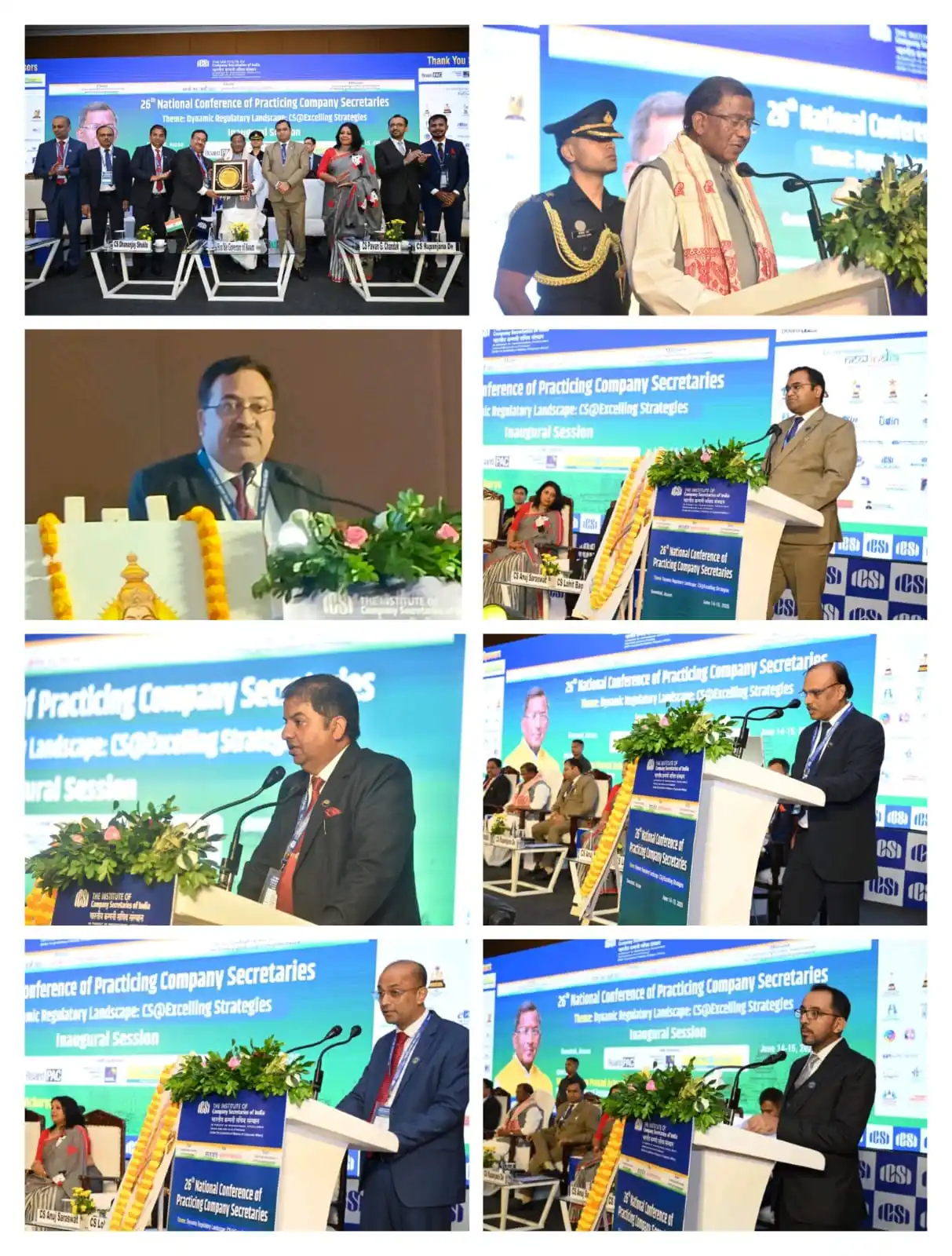 Image from The Institute of Company Secretaries of India (ICSI): Glimpses of 26th National Conference of Practicing <a class="text-blue...