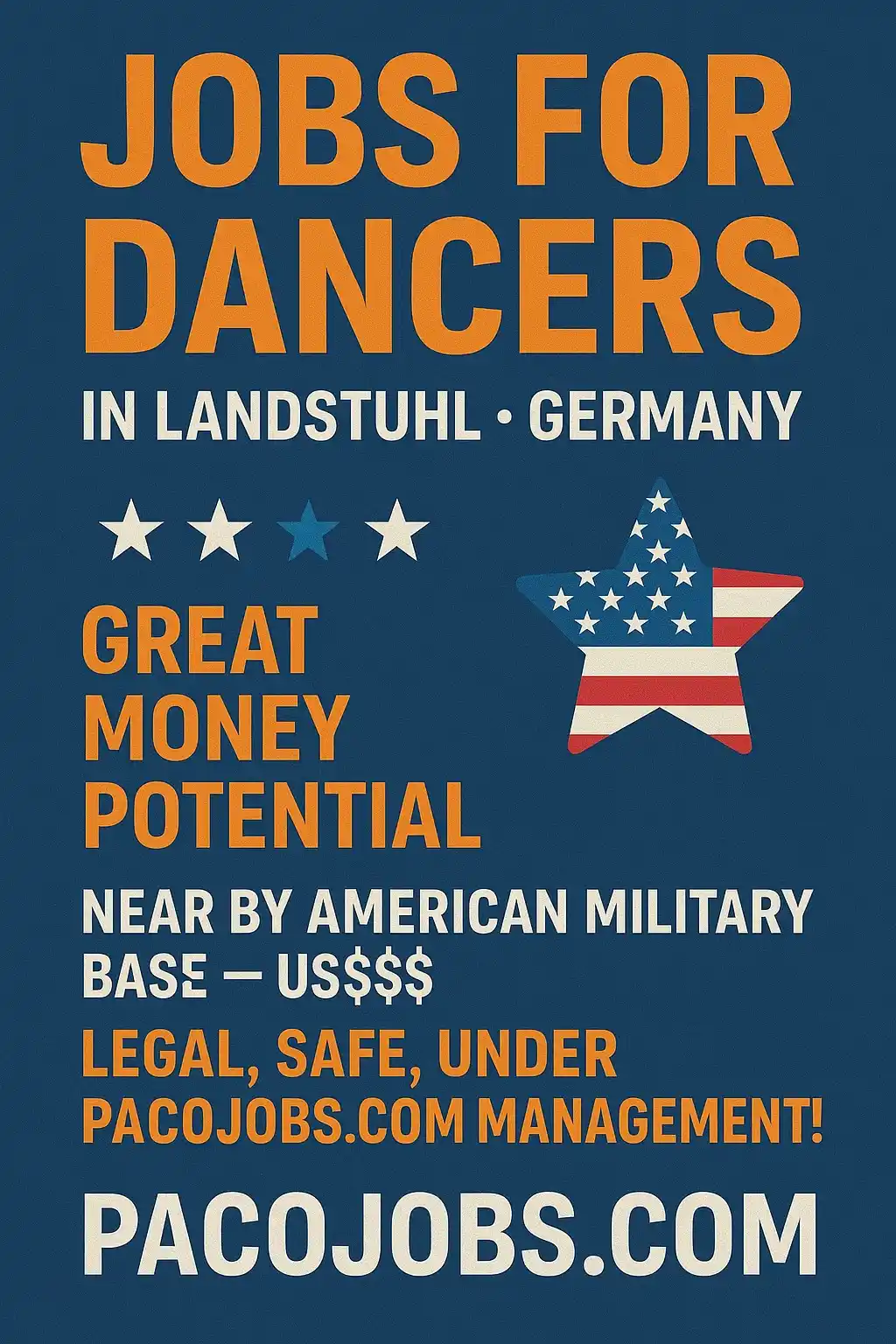 Image from Jobs for dancers and hostess in night-clubs: https://pacojobs.com/en/club/Germany-Landstuhl-TE-BR-Dancers-club...
