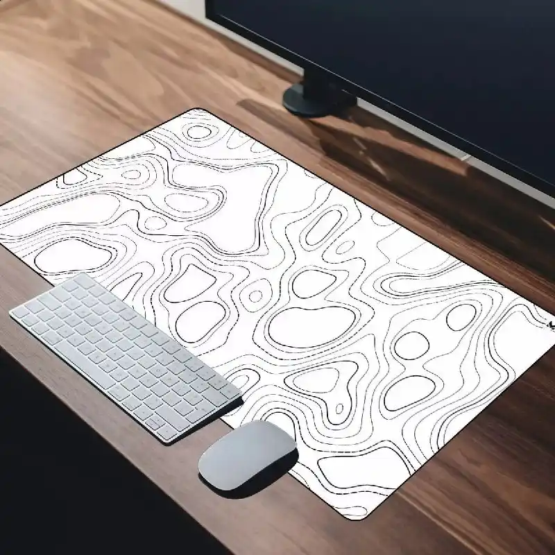 Image from Caça Preço Do Rocha !: Mousepad Gamer Abstrato Profissional 90x40 Cm Desk Pad Alta  R$ 33 - F...