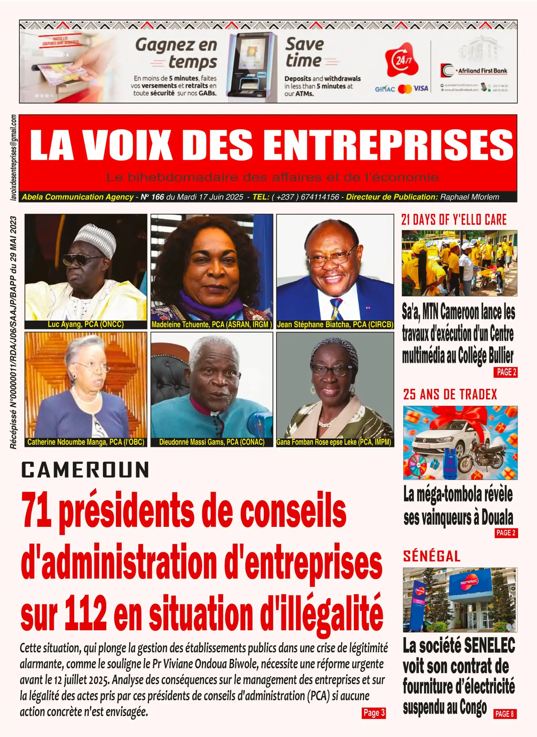 Image from La Voix Des Entreprises: *Obtenez* ce numéro *ici* 👉🏽 https://app.newsstand-online.com/newspa...