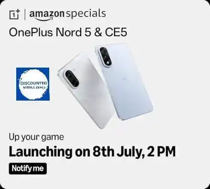 Image from DISCOUNTED MOBILE DEALS 🔥: *OnePlus Nord 5 & CE 5 Launch on 8th July 2025 😍🔥*  https://amzn.to/...