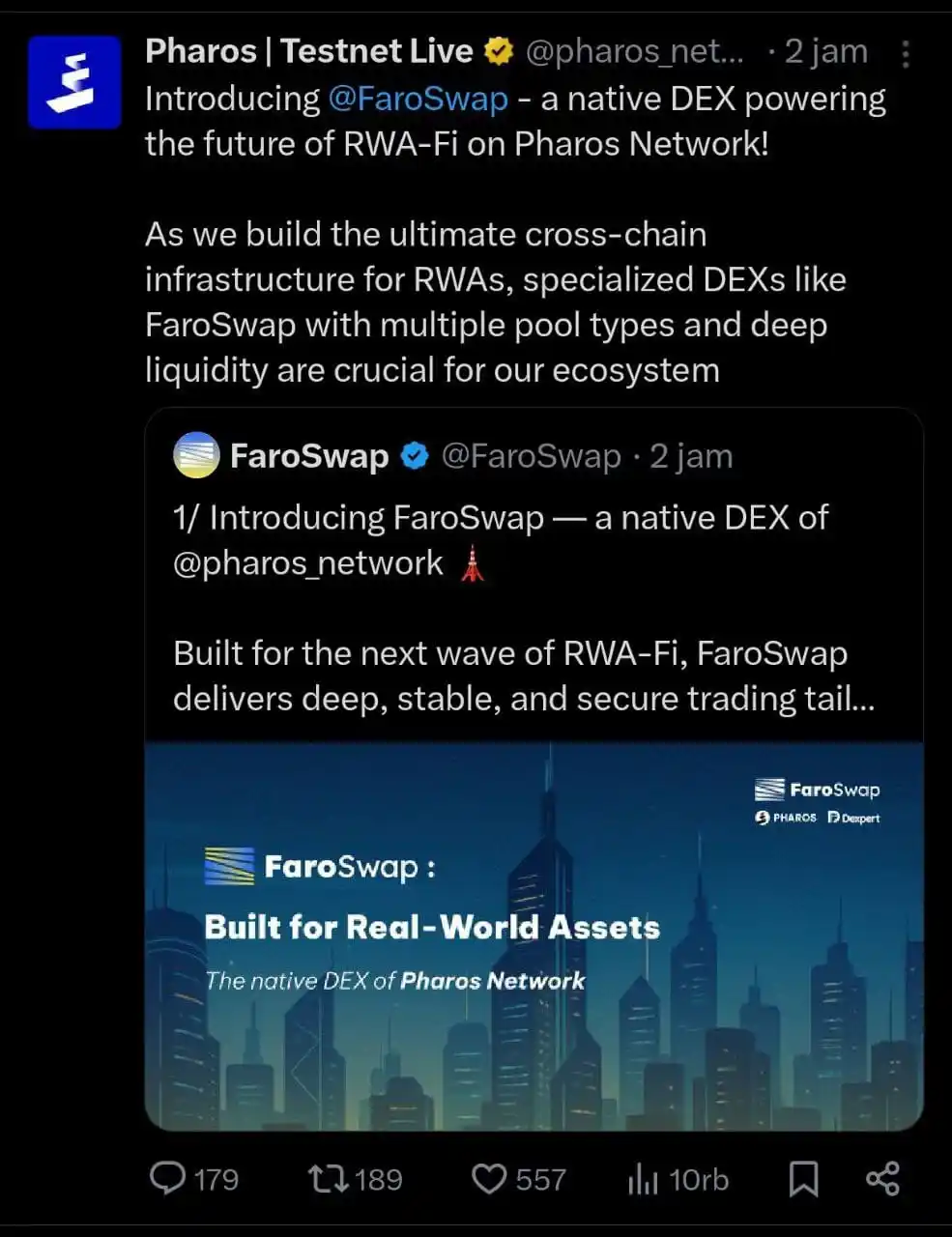 Image from AIRDROP CRYPTOCURRENCY KADAL🦎: Pharos Tesnet Update | Faroswap ➡️https://faroswap.xyz/ ➖ Connect Wa...